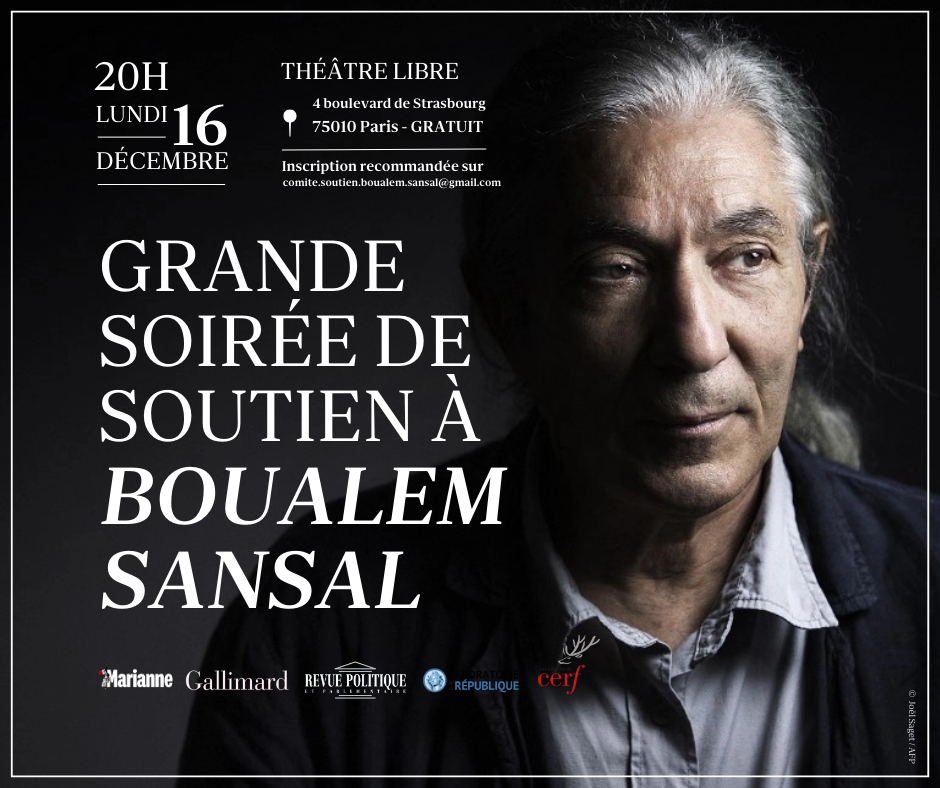 Soirée Sansal