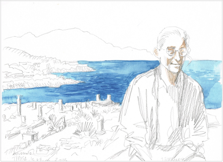 Boualem Sansal vu par Jacques Ferrandez